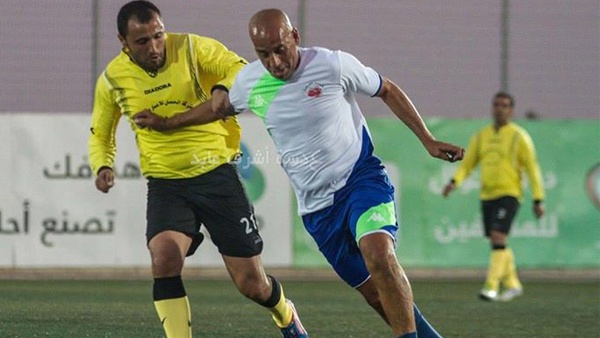 وفاة اللاعب عباس خلال مباراة تكريمية برام الله